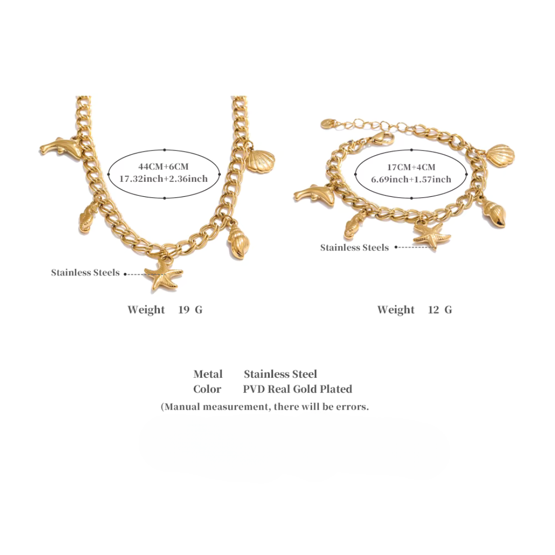 Ocean Luxe – Necklace or Bracelet