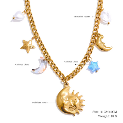 Everyday Must-Haves: Golden Charm Necklace Collection (various)