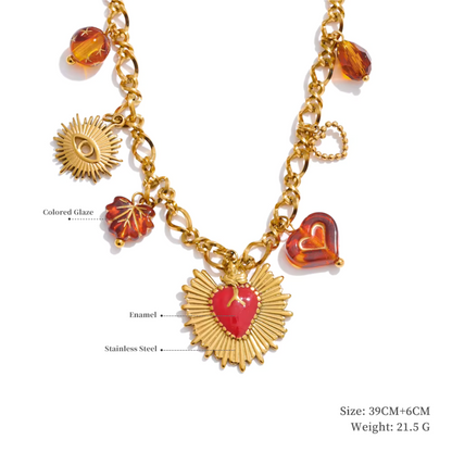 Everyday Must-Haves: Golden Charm Necklace Collection (various)
