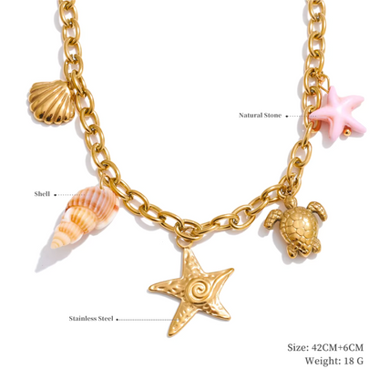 Everyday Must-Haves: Golden Charm Necklace Collection (various)