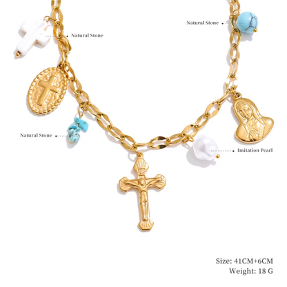 Everyday Must-Haves: Golden Charm Necklace Collection (various)