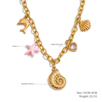 Everyday Must-Haves: Golden Charm Necklace Collection (various)