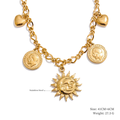 Everyday Must-Haves: Golden Charm Necklace Collection (various)