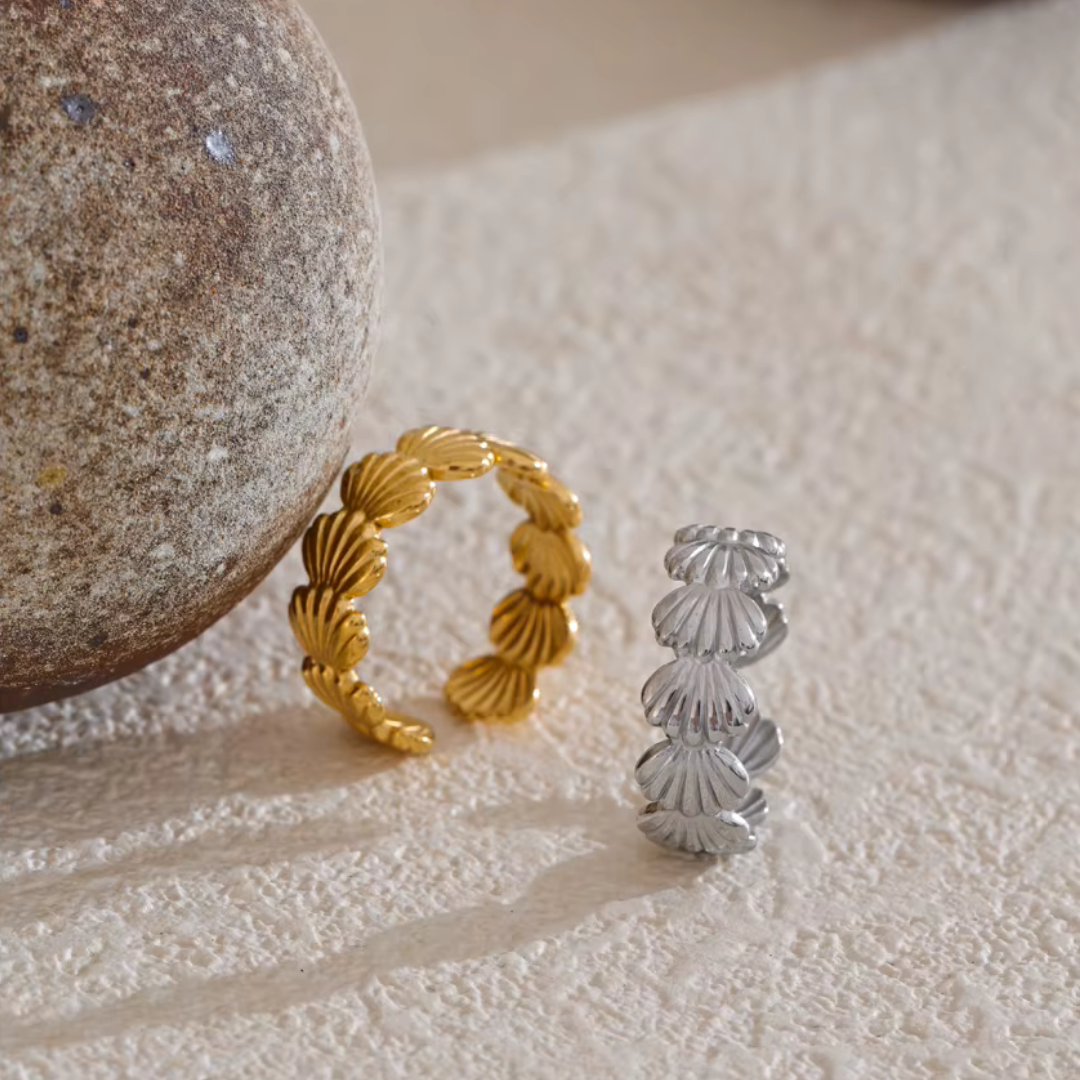 Multi Shell Open Ring