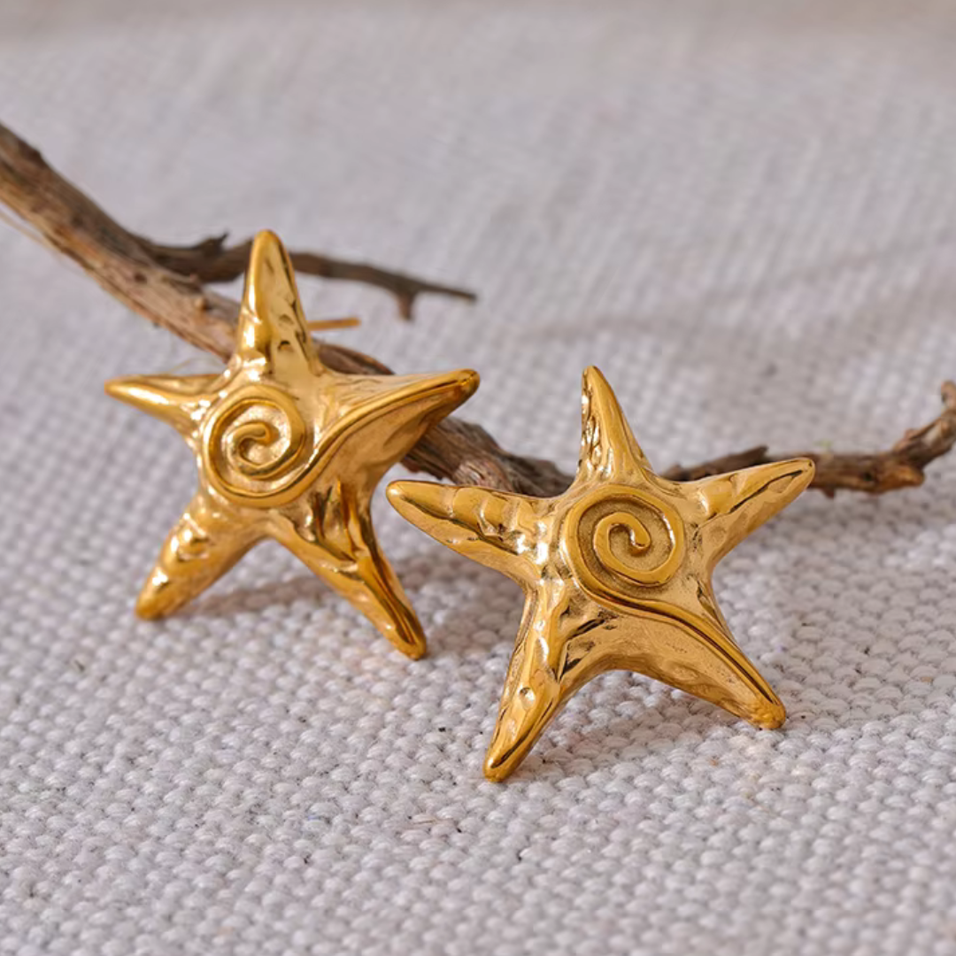 Starfish Bold Earrings