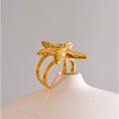 Starfish Bold Open Ring