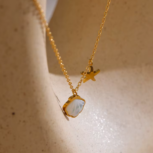 Mini Starfish Shell Necklace