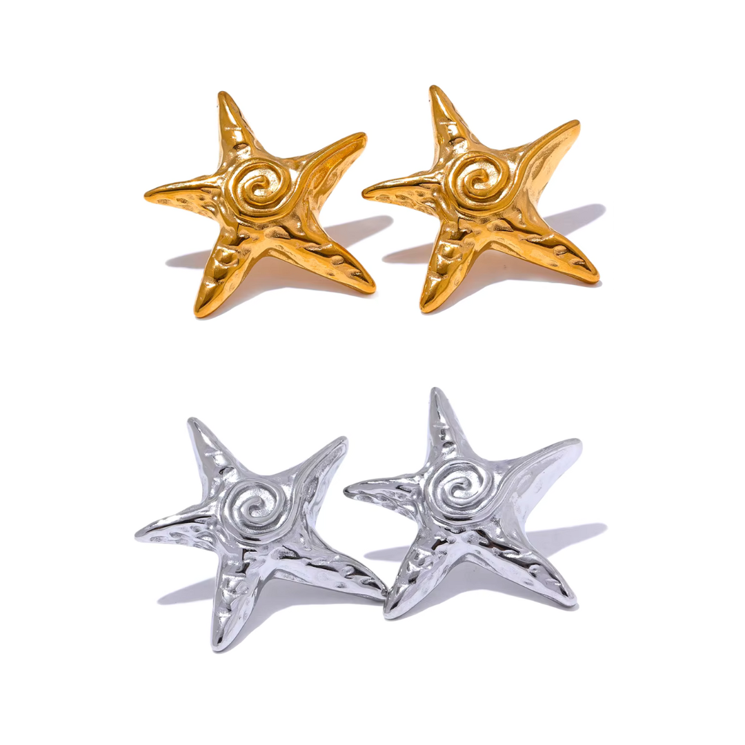 Starfish Bold Earrings