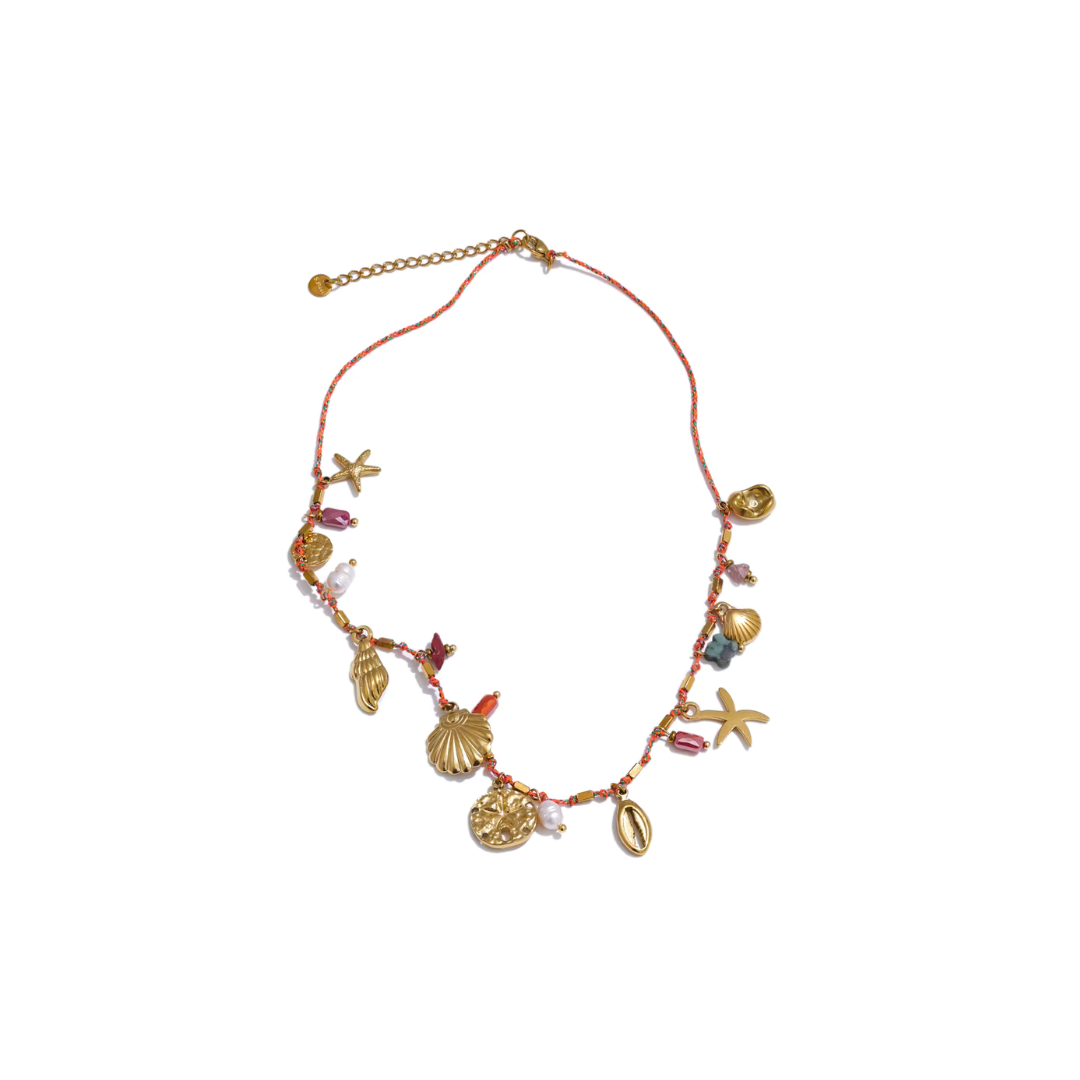 Celestial Charms Rope Necklace