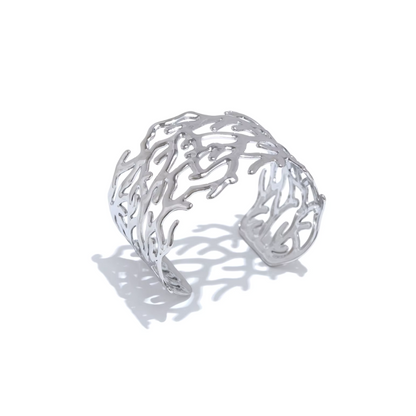 Seaweed Wave Cuff Bracelet