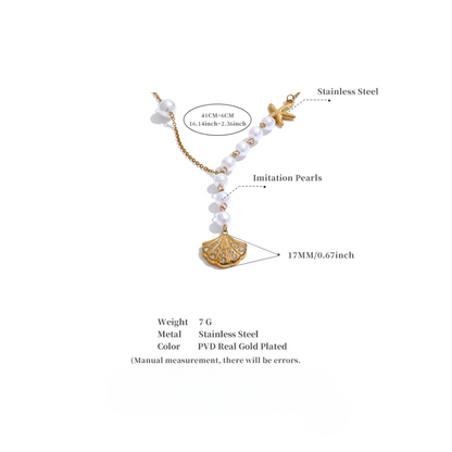 Summer Pearls Shell Necklace
