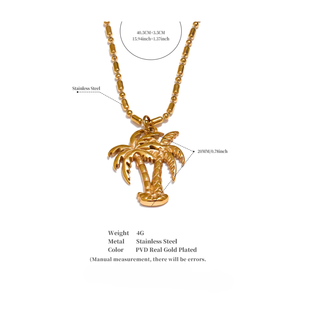 Coconut Tree Necklace