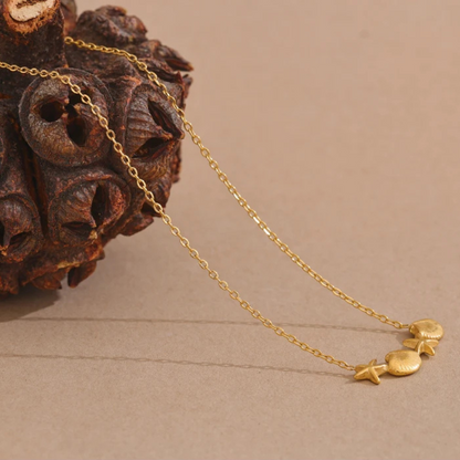 Small Starfish & Shell Necklace