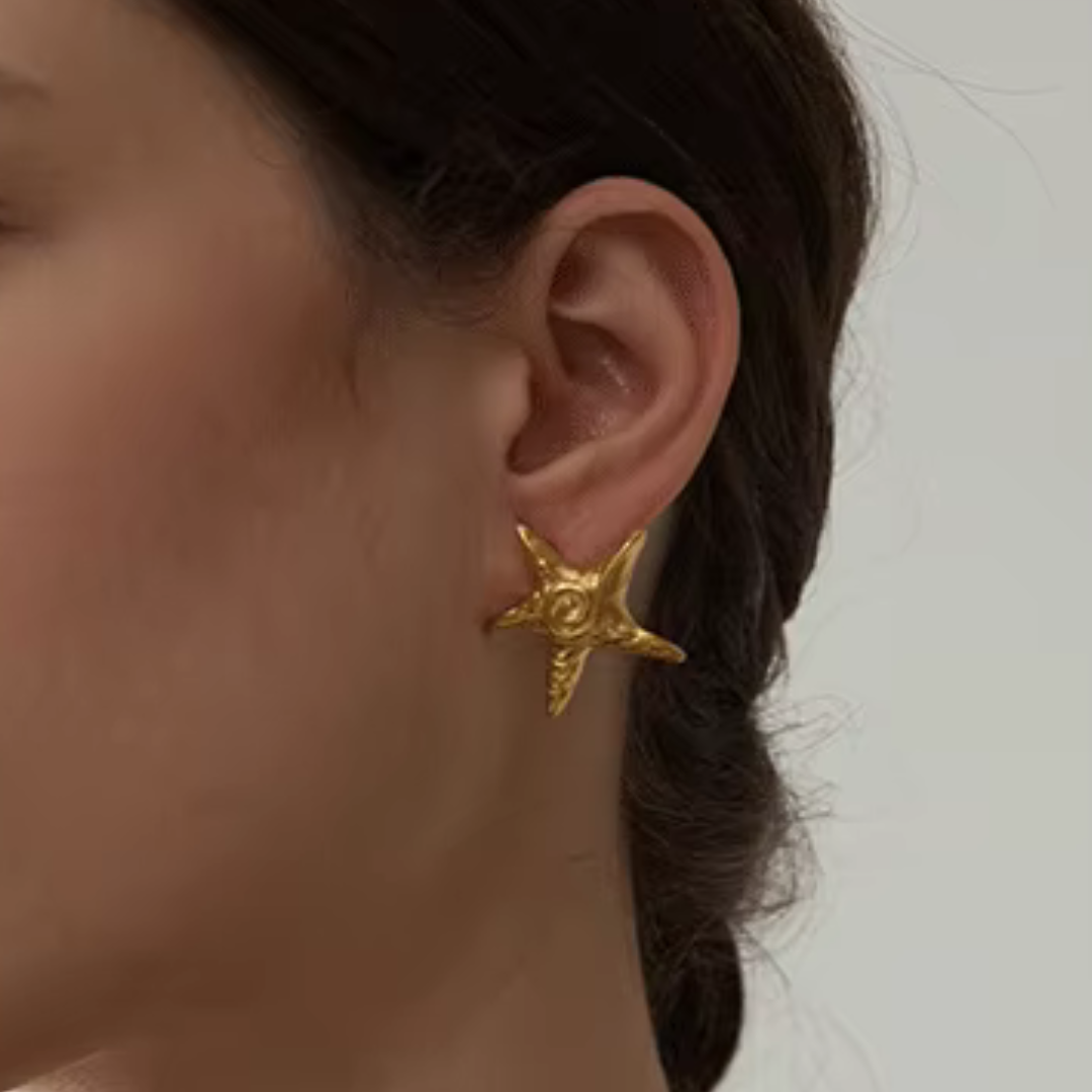 Starfish Bold Earrings