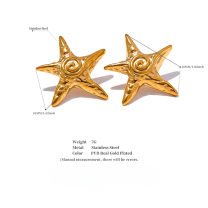 Starfish Bold Earrings