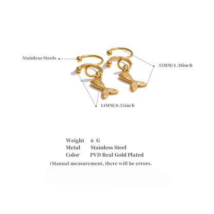 Fish Ear Cuff Clip