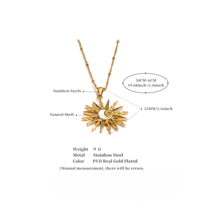 Celestial Pendant Necklace