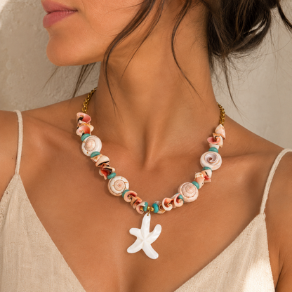 Ocean Treasure Starfish Necklace