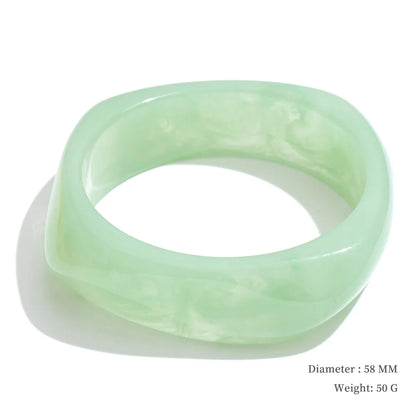 Coastal Pop Resin Bangle
