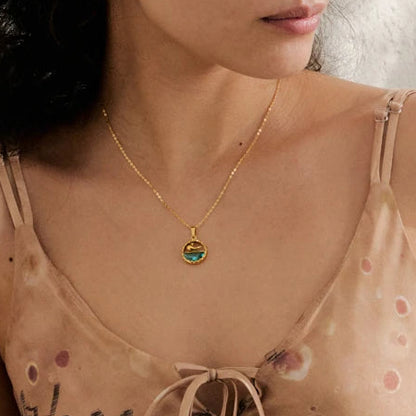 Ocean Whisper Whale Necklace