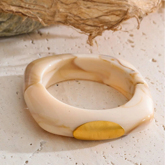 Sea breeze Resin Statement Bangle (5 styles)