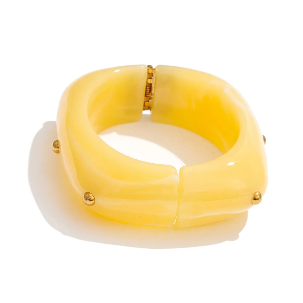 Luxe Resin Statement Bangle