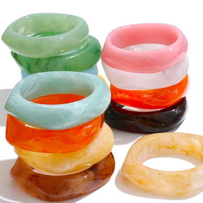 Coastal Pop Resin Bangle