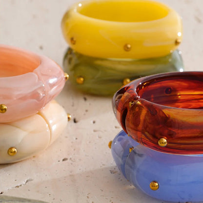 Luxe Resin Statement Bangle