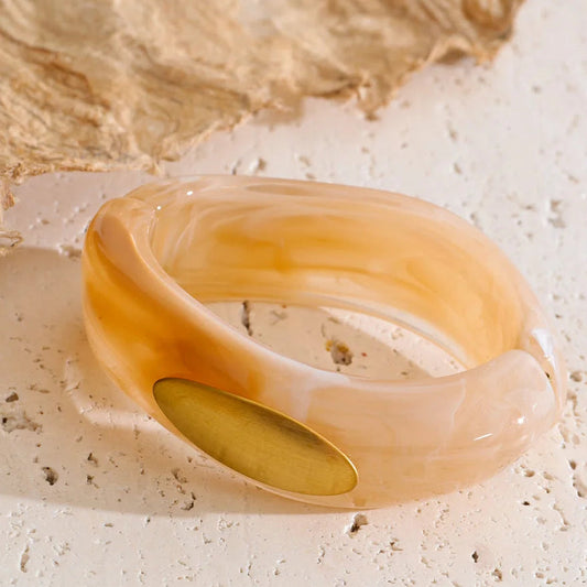 Sea breeze Resin Statement Bangle (5 styles)