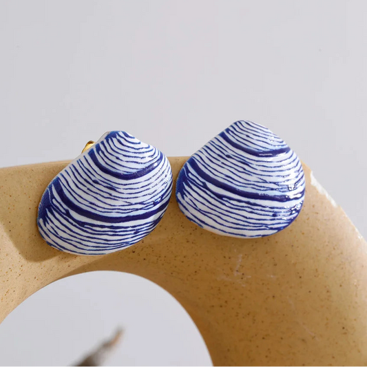 Ocean Breeze Shell Earrings