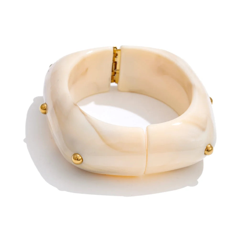 Luxe Resin Statement Bangle