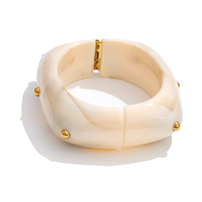 Luxe Resin Statement Bangle