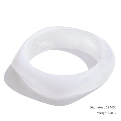 Coastal Pop Resin Bangle