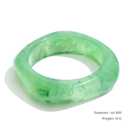 Coastal Pop Resin Bangle