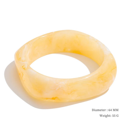 Coastal Pop Resin Bangle