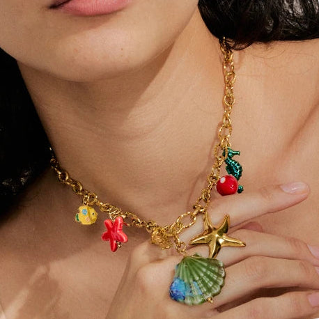 Sandy Dreams Shell  Necklace - Handmade
