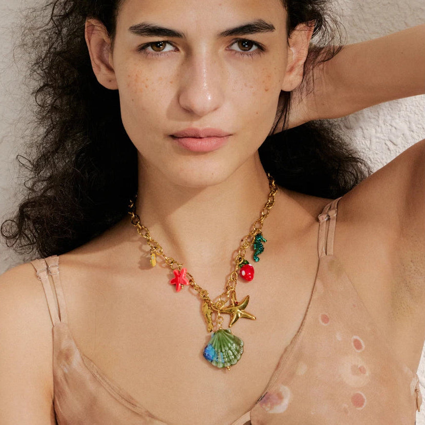 Sandy Dreams Shell  Necklace - Handmade