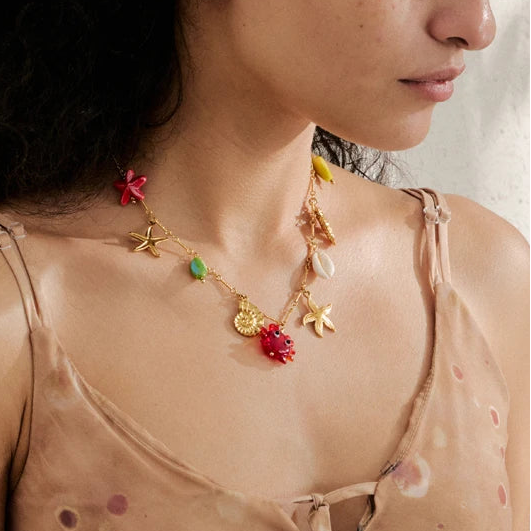 Ocean Creatures Pendant Necklace