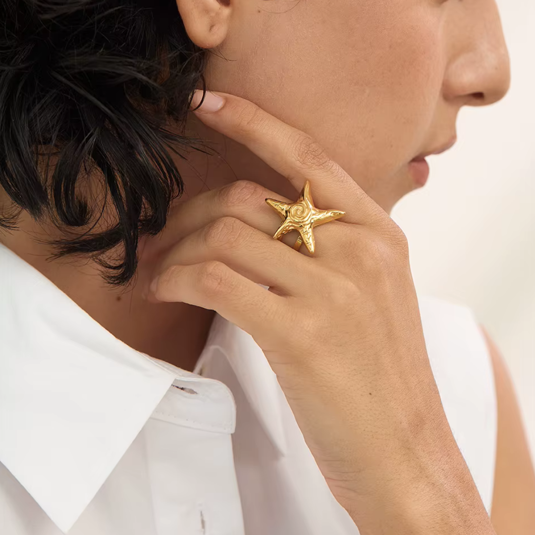 Starfish Bold Open Ring